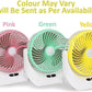 Table fan Powerful Rechargeable Table Fan with LED Light, Table Fan for Home, Table Fans, Table Fan for Office Desk, Table Fan High Speed, Table Fan For Kitchen , Multicolor