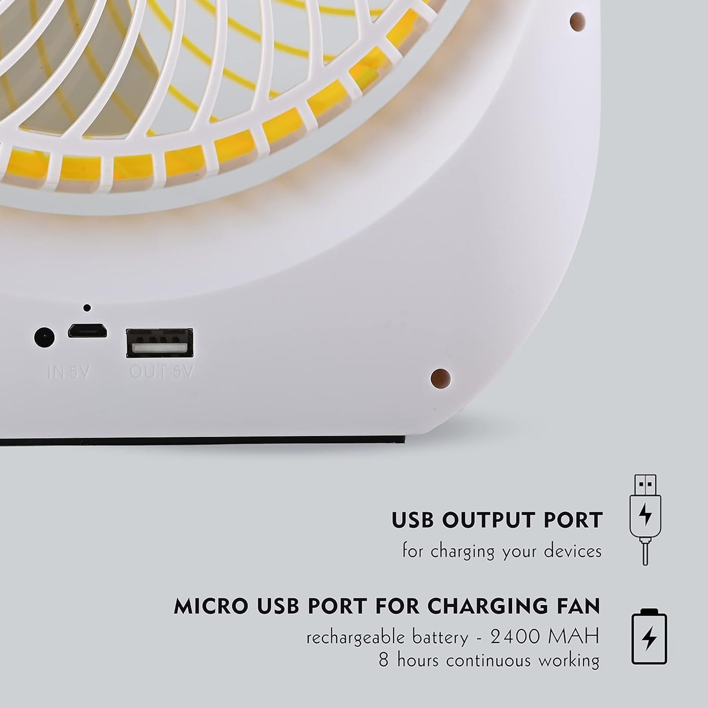 Table fan Powerful Rechargeable Table Fan with LED Light, Table Fan for Home, Table Fans, Table Fan for Office Desk, Table Fan High Speed, Table Fan For Kitchen , Multicolor