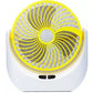 Table fan Powerful Rechargeable Table Fan with LED Light, Table Fan for Home, Table Fans, Table Fan for Office Desk, Table Fan High Speed, Table Fan For Kitchen , Multicolor